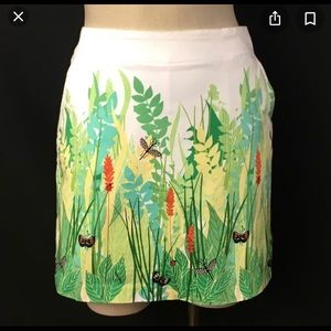 🦋Lady Hage Golf Skorts🦋Whimsical Insect Print